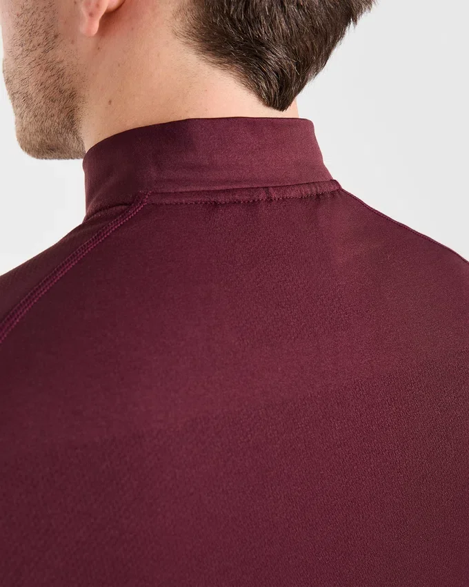 Essential Seamless 1/4 Zip Pullover