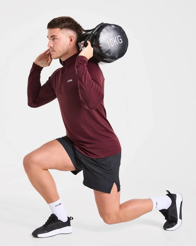 Essential Seamless 1/4 Zip Pullover