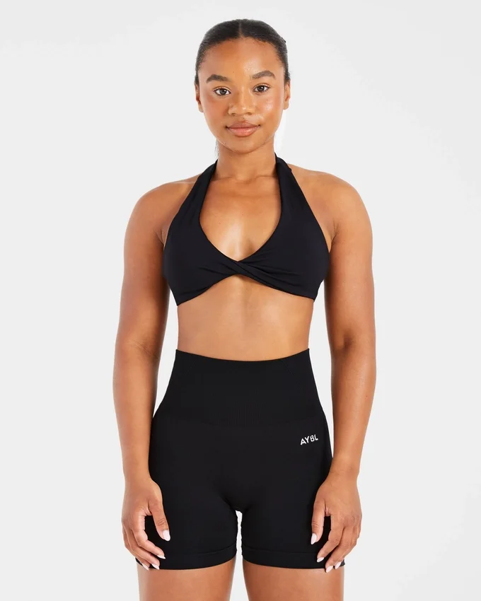 Essential sport-BH med halterneck