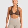 Essential sport-BH med halterneck