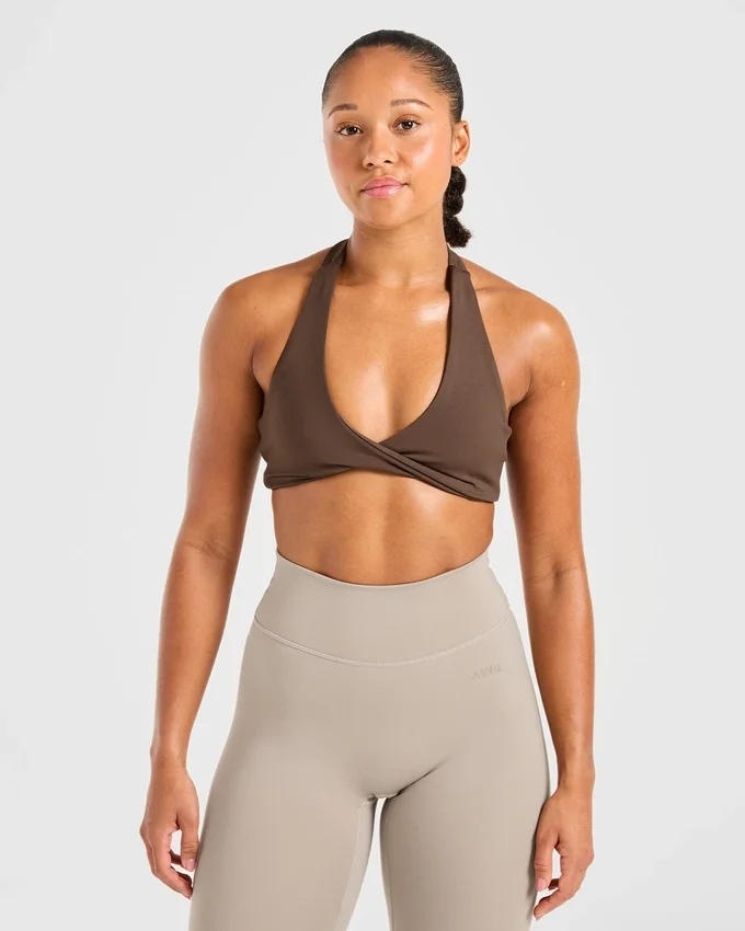 Essential sport-BH med halterneck