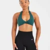 Essential sport-BH med halterneck