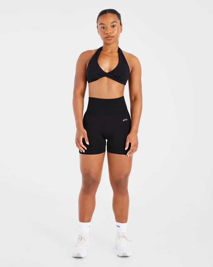 Essential sport-BH med halterneck