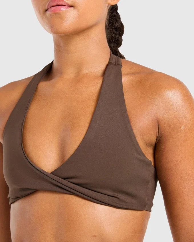 Essential sport-BH med halterneck