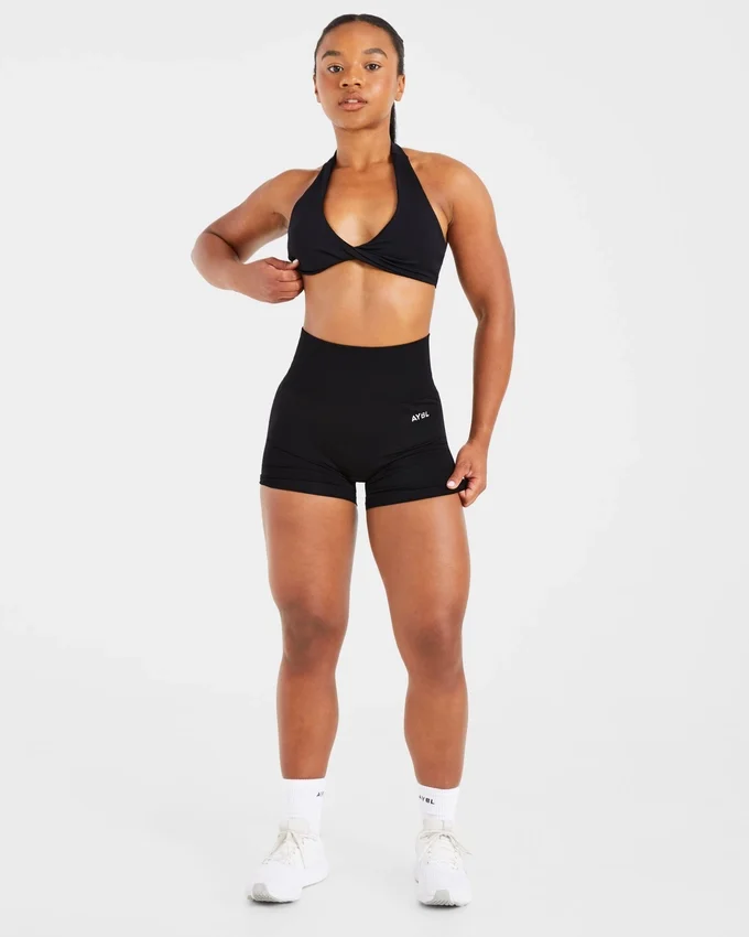 Essential sport-BH med halterneck