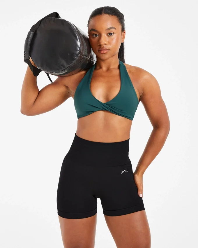 Essential sport-BH med halterneck