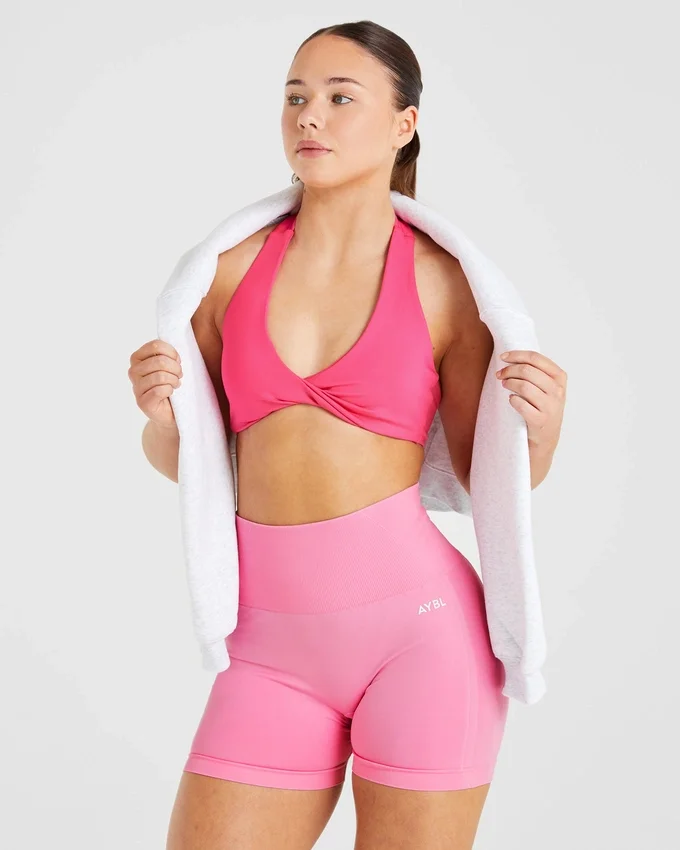 Essential sport-BH med halterneck
