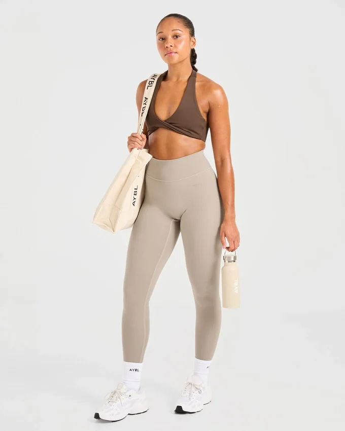 Essential sport-BH med halterneck