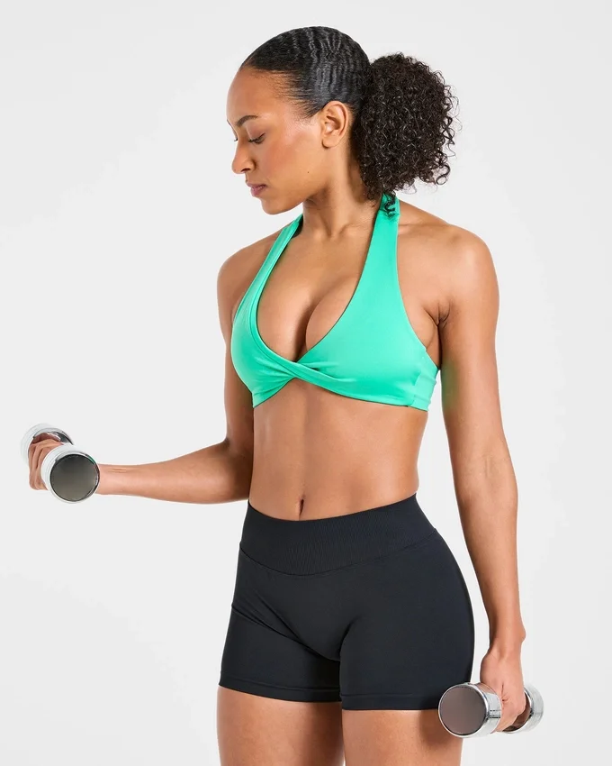 Essential sport-BH med halterneck