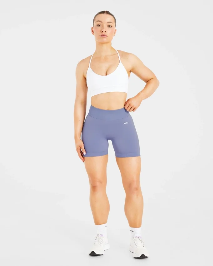 Essential V-ringad sport-BH med band
