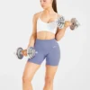 Essential V-ringad sport-BH med band
