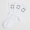 Everyday broderade strumpor (3-pack)
