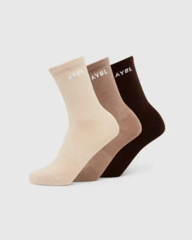 Everyday Crew Socks (3 Pack)
