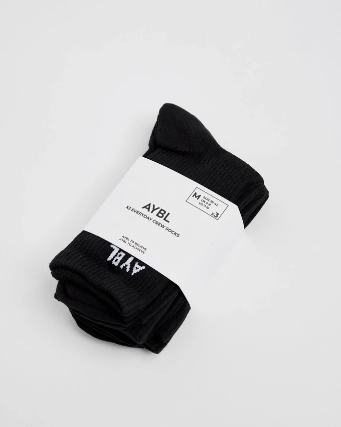 Everyday Crew Socks (3 Pack)