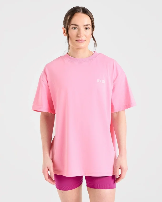 Focused Wavy Oversized T-shirt
