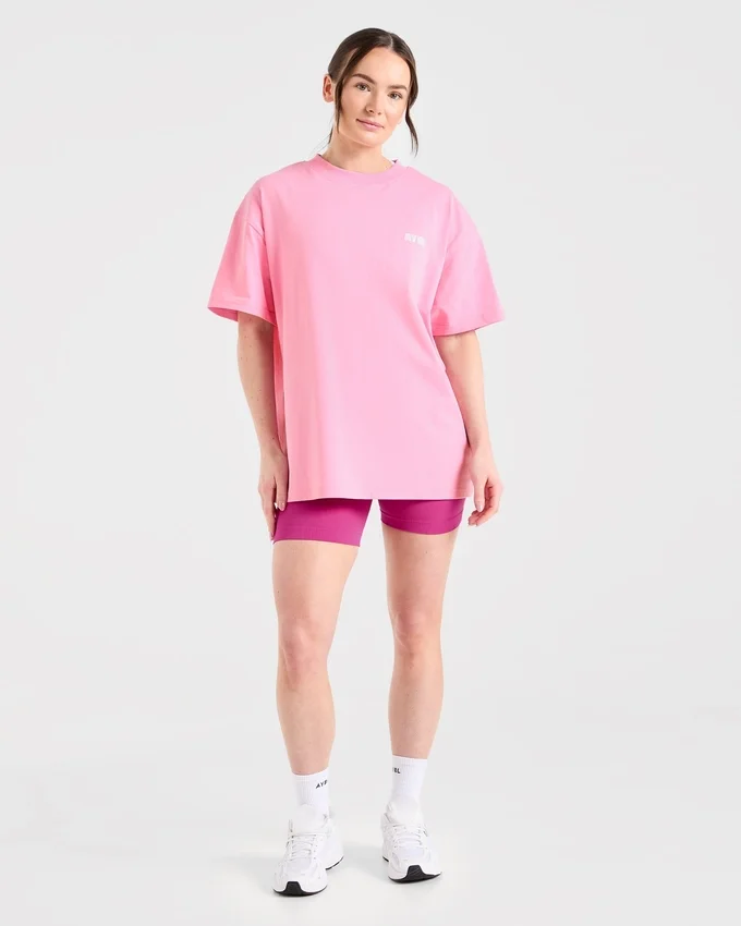 Focused Wavy Oversized T-shirt