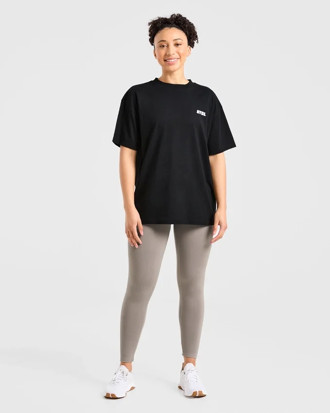 Focused Wavy Oversized T-shirt