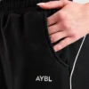 Form mjukisbyxor med raka ben