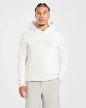 Golf Club stickad hoodie