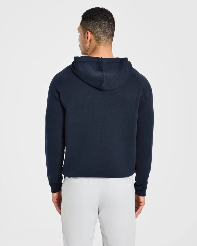 Golf Club stickad hoodie