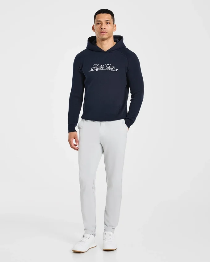 Golf Club stickad hoodie
