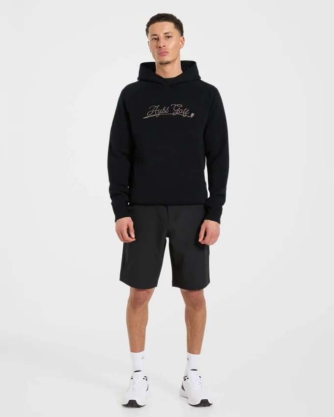 Golf Club stickad hoodie