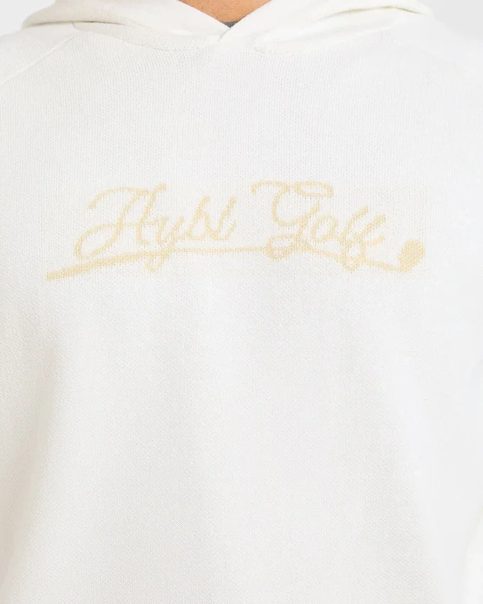 Golf Club stickad hoodie