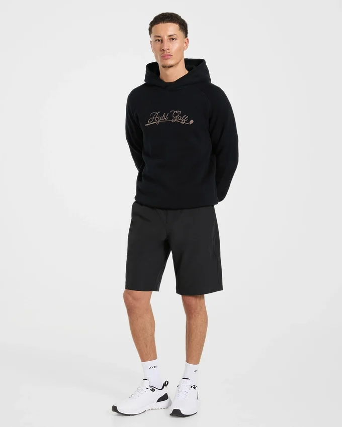 Golf Club stickad hoodie