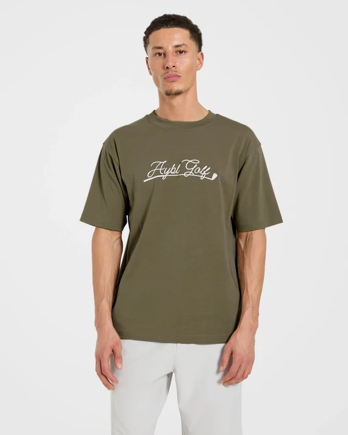 Golfklubbs-T-shirt