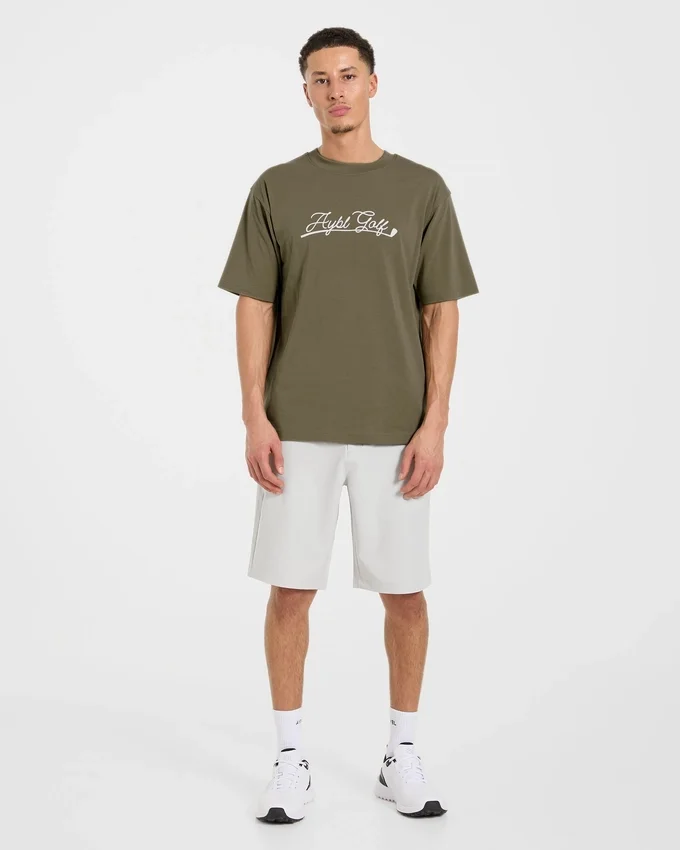 Golfklubbs-T-shirt