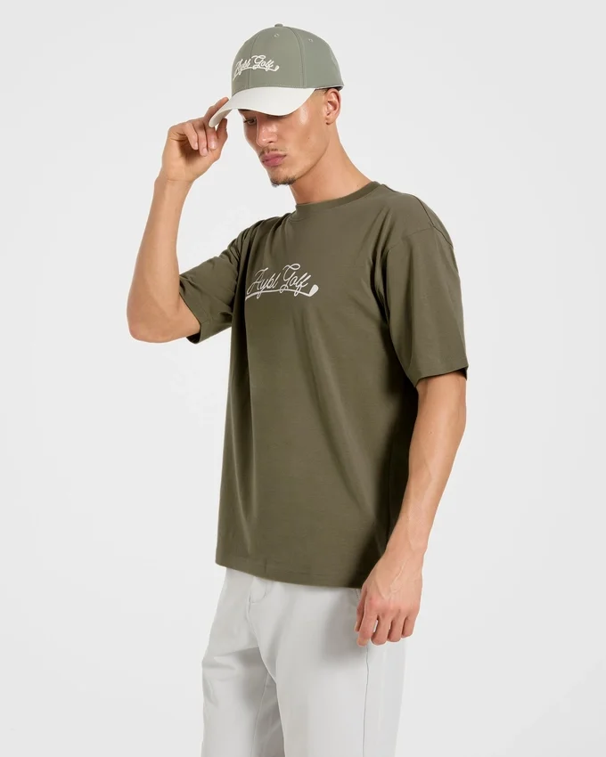 Golfklubbs-T-shirt