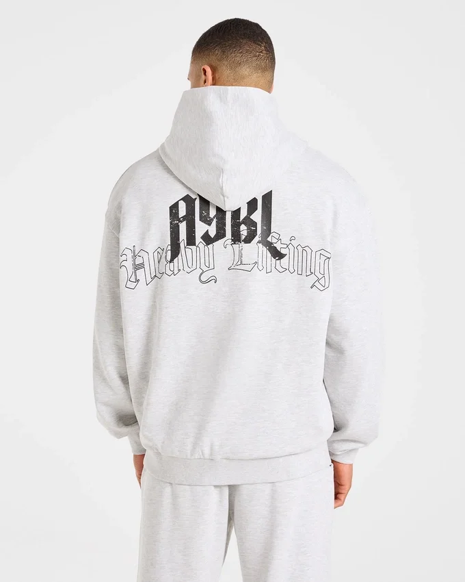 Heavy Lifting Gothic Oversized Hoodie