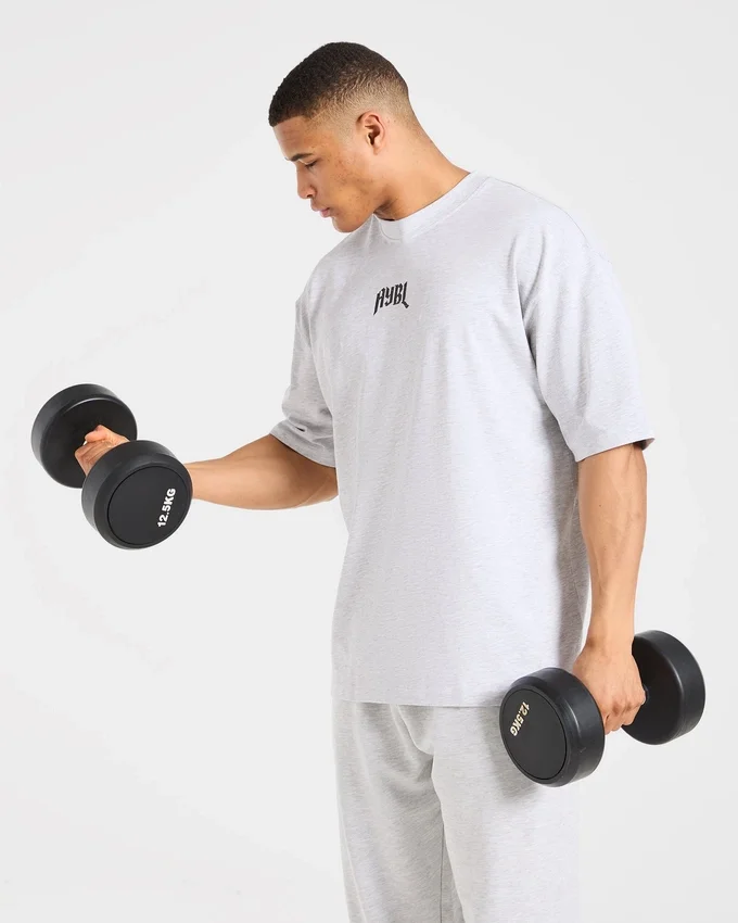Heavy Lifting Gothic Oversized Hoodie