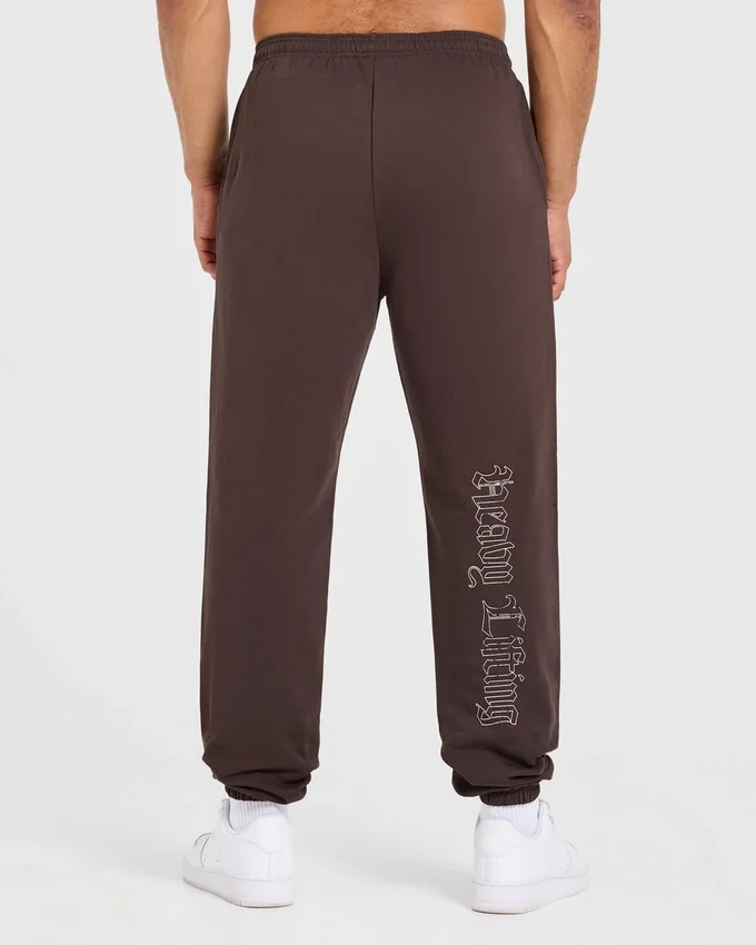 Heavy Lifting Gothic Oversized Mjukisbyxor