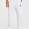 Heavy Lifting Gothic Oversized Mjukisbyxor med raka ben