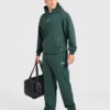 Heavy Lifting Gothic Oversized Mjukisbyxor med raka ben