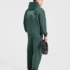 Heavy Lifting Gothic Oversized Mjukisbyxor med raka ben