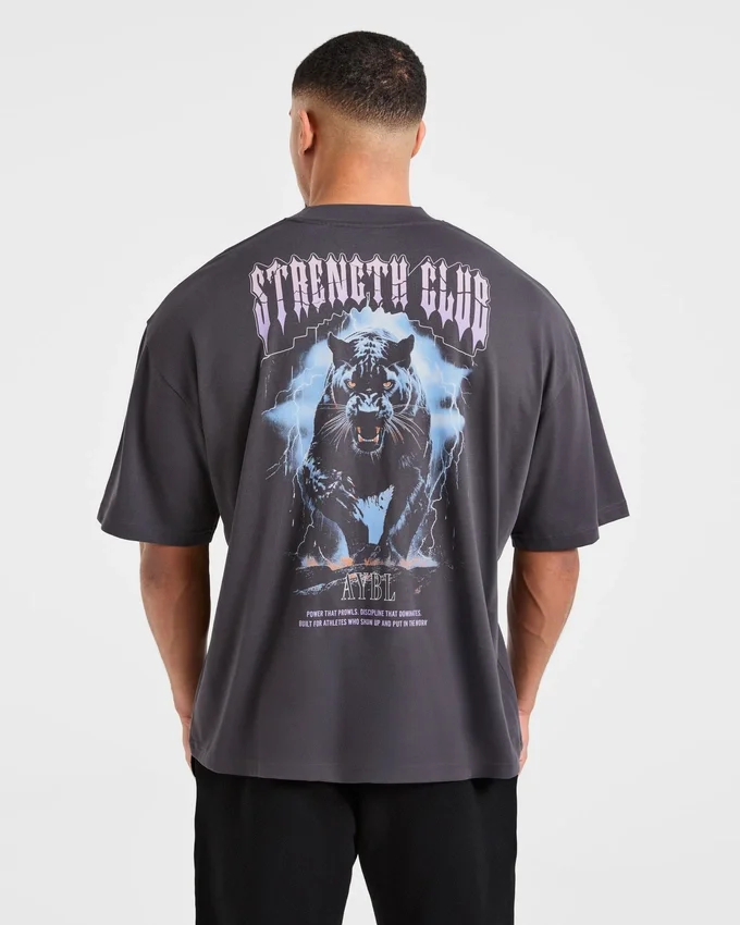 Hunt Your Goals Oversized T-shirt