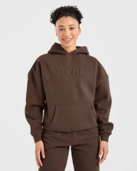 Klassisk, mjuk och oversized hoodie