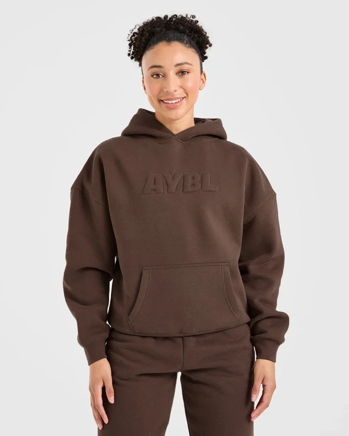 Klassisk, mjuk och oversized hoodie