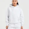 Klassisk, mjuk och oversized hoodie
