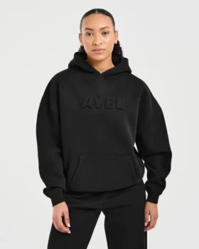 Klassisk, mjuk och oversized hoodie