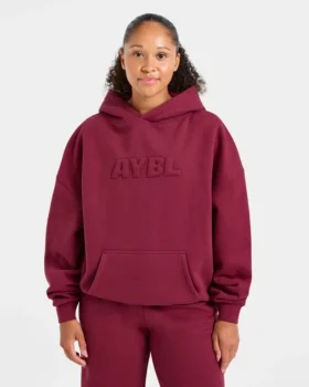 Klassisk, mjuk och oversized hoodie