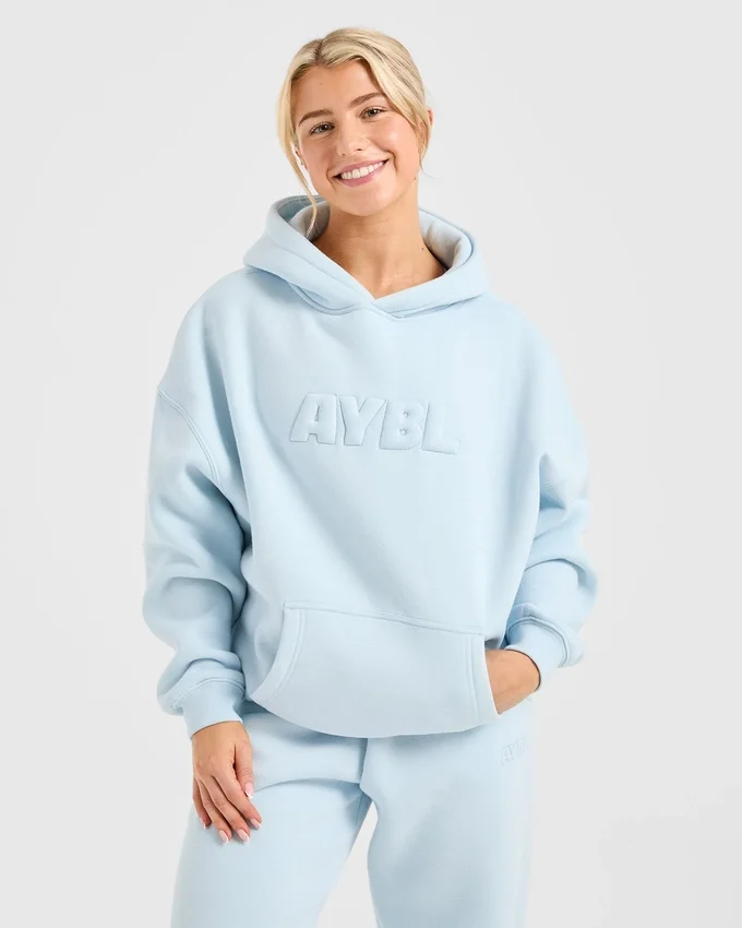 Klassisk, mjuk och oversized hoodie