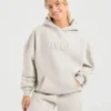 Klassisk, mjuk och oversized hoodie