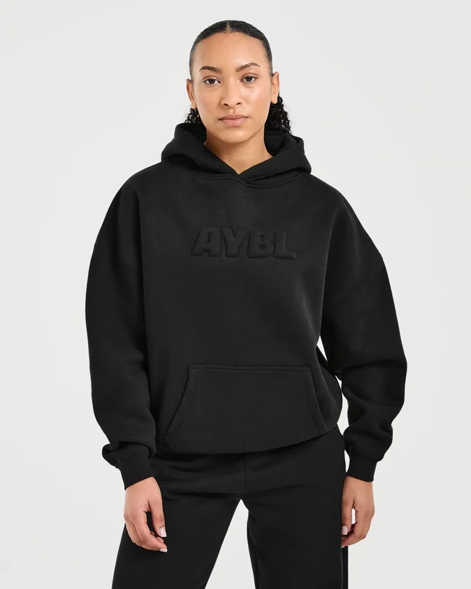 Klassisk, mjuk och oversized hoodie
