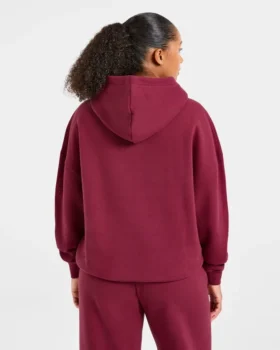 Klassisk, mjuk och oversized hoodie