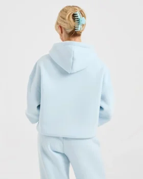 Klassisk, mjuk och oversized hoodie