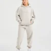 Klassisk, mjuk och oversized hoodie