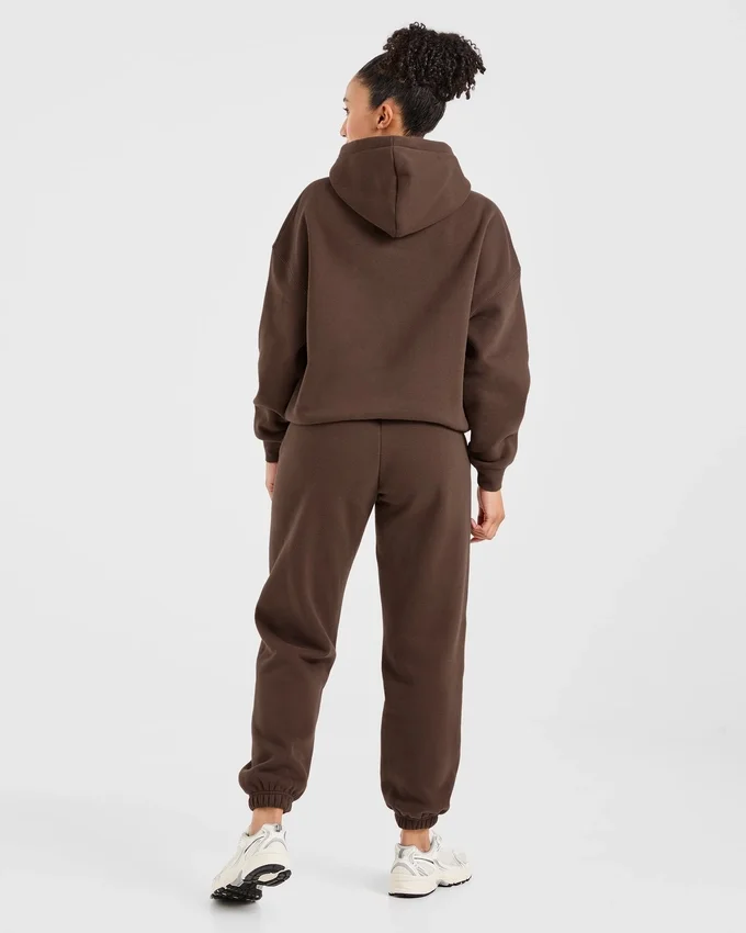 Klassiska, mjuka mjukisbyxor i oversized-modell